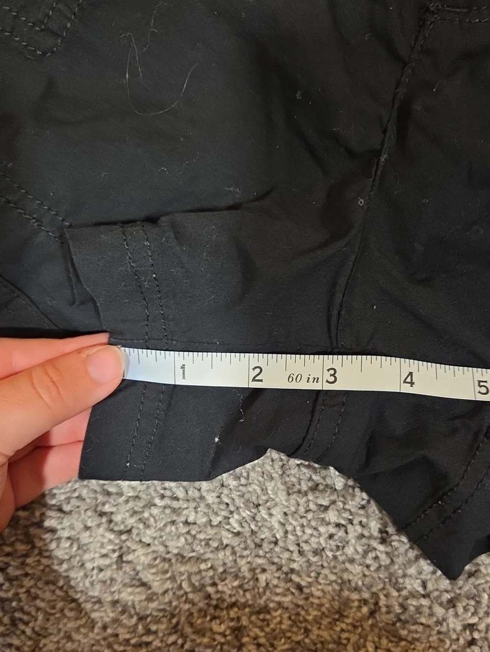 ☀️St John's Bay Black Cotton Shorts Size 14
